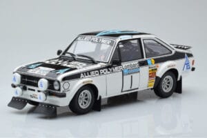 Ford Escort RS 1800 Allied Polymer #1 T. Makinen / H. Liddon Winner RAC Rally 1975 Minichamps 1:18 100758401 Diecast