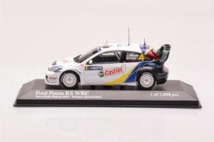 Ford Focus RS WRC #4 M. Martin / M. Park Neste Rally Finland Winners 2003 Minichamps 1:43 400038304 Diecast