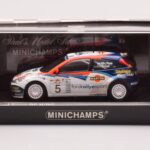 Ford Focus RS WRC #5 C. McRae / N. Grist Rally Acropolis Winner 2002 Minichamps 1:43 430028905 Diecast - image 4 of 4