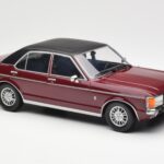 Ford Granada Mk1 Metallic Dark Red Matt Black MCG 1:18 MCG18393 Diecast - image 4 of 6