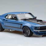 Ford Mustang Boss Cobra Ruffian Cars Blue GT Spirit 1:18 GT426 Resin - image 4 of 6