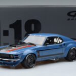 Ford Mustang Boss Cobra Ruffian Cars Blue GT Spirit 1:18 GT426 Resin - image 6 of 6