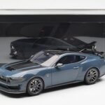 Ford Mustang Dark Horse Vapor Blue Metallic GT Spirit 1:18 GT454 Resin - image 6 of 6