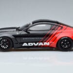 Ford Mustang S550 LB Works Liberty Walk Advan GT Spirit 1:18 KJ035 Resin - image 3 of 6