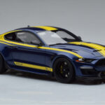 Ford Mustang S550 Shelby Super Snake Blue GT Spirit 1:18 GT871 Resin - image 4 of 6