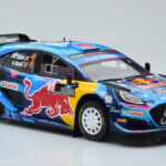 Ford Puma Rally1 WRC #7 P-L. Loubet / N. Gilsoul Rally Sweden 2023 IXO 1:18 18RMC154B Diecast - image 4 of 6