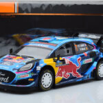 Ford Puma Rally1 WRC #7 P-L. Loubet / N. Gilsoul Rally Sweden 2023 IXO 1:18 18RMC154B Diecast - image 6 of 6