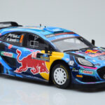 Ford Puma Rally1 WRC #8 O. Tanak / M. Jarveoja Winner Rally Sweden 2023 IXO 1:18 18RMC154A Diecast - image 4 of 6