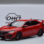 Honda Civic Type R GT FK8 Euro Spec Red Otto 1:18 OT890 Resin - image 6 of 6
