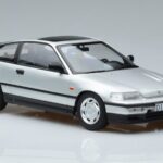 Honda CRX EF Silver Norev 1:18 188011 Diecast - image 4 of 6