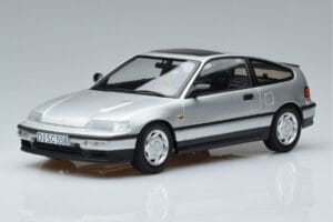 Honda CRX EF Silver Norev 1:18 188011 Diecast
