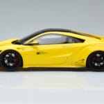 Honda NSX NC1 LB Works Liberty Walk Yellow GT Spirit 1:18 KJ034 Resin - image 3 of 6