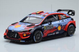 Hyundai i20 Coupe WRC #11 T. Neuville / N. Gilsoul Rally Monte Carlo 2020 IXO 1:18 18RMC067A Diecast