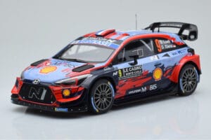 Hyundai i20 Coupe WRC #9 S. Loeb / I. Galmiche Rally Monte Carlo 2020 IXO 1:18 18RMC067B Diecast