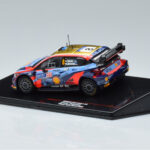 Hyundai i20 N Rally1 #8 O. Tänak / M. Järveoja Rally Finland 2022 IXO 1:43 RAM865 Diecast - image 3 of 4