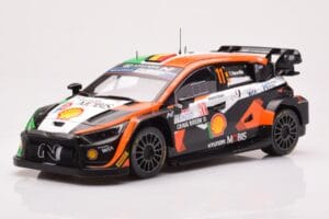 Hyundai i20 N Rally1 #11 T. Neuville / M. Wydaeghe Rally Croatia 2023 IXO 1:18 18RMC160A Diecast