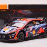 Hyundai i20 N Rally1 #11 T. Neuville / M. Wydaeghe Rally Monte Carlo 2023 IXO 1:18 18RMC153A Diecast - image 6 of 6