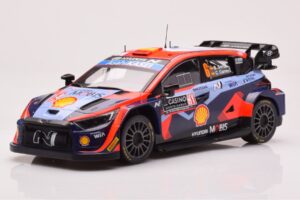 Hyundai i20 N Rally1 #6 D. Sordo / C. Carrera Rally Monte Carlo 2023 IXO 1:18 18RMC153B Diecast