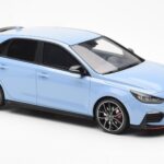 Hyundai i30 N Light Blue Otto 1:18 OT425 Resin - image 4 of 6