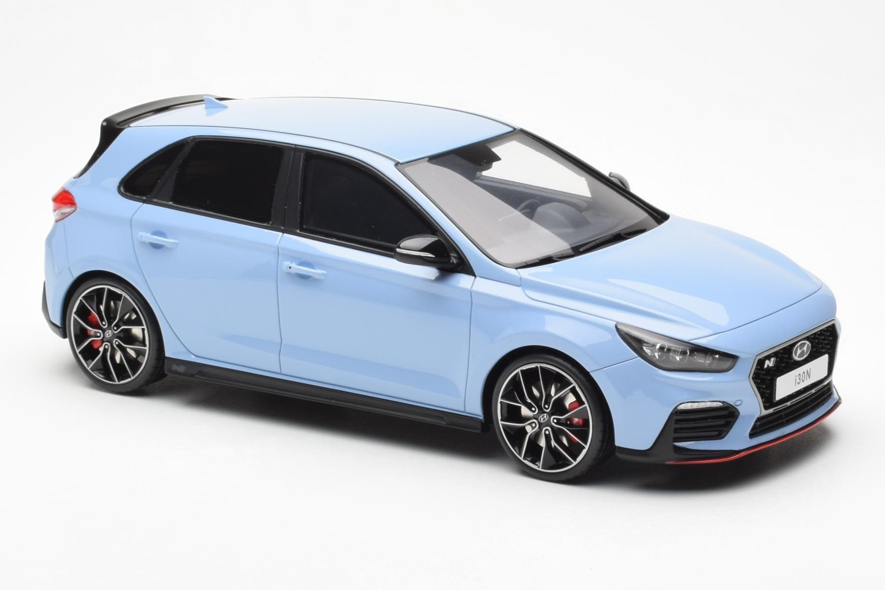 Hyundai i30 N Light Blue Otto 1:18 OT425 Resin - image 4 of 6