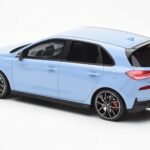 Hyundai i30 N Light Blue Otto 1:18 OT425 Resin - image 5 of 6