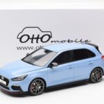Hyundai i30 N Light Blue Otto 1:18 OT425 Resin - image 6 of 6