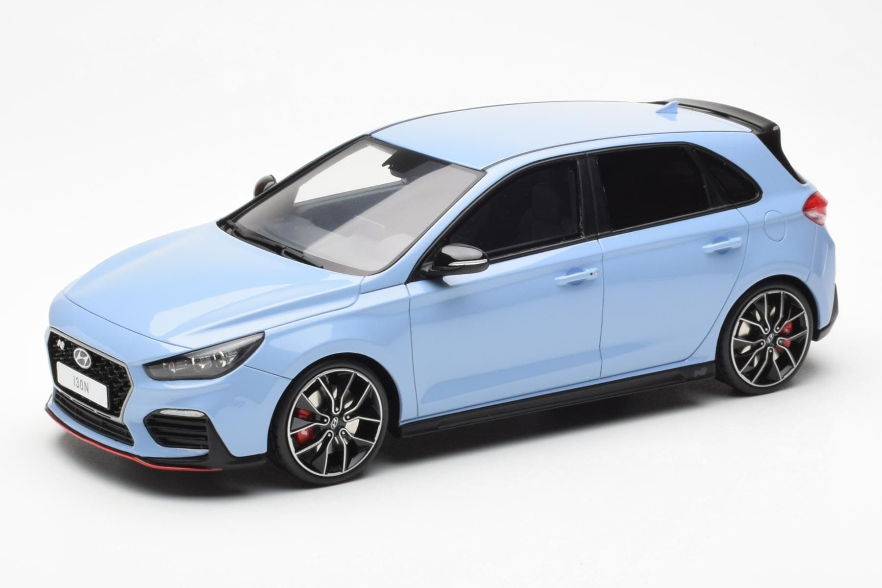 Hyundai i30 N Light Blue Otto 1:18 OT425 Resin