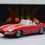 Jaguar E-Type Series 1 Roadster Red KK-Scale 1:18 KKDC180482 Diecast - image 6 of 6