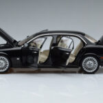 Jaguar XJ6 X350 Ebony Black Almost Real 1:18 810501 Diecast - image 4 of 11