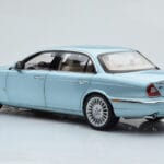 Jaguar XJ6 X350 Seafrost Light Blue Almost Real 1:18 810503 Diecast - image 8 of 11