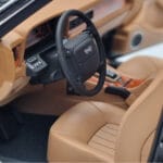 Jaguar XJ6 XJ40 Ebony Black Almost Real 1:18 810543 Diecast - image 8 of 11