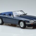 Jaguar XJS V12 Convertible Blue Metallic Limited Edition Norev 1:18 182636 Diecast - image 4 of 6