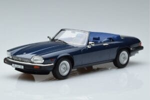 Jaguar XJS V12 Convertible Blue Metallic Limited Edition Norev 1:18 182636 Diecast