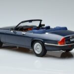 Jaguar XJS V12 Convertible Blue Metallic Limited Edition Norev 1:18 182636 Diecast - image 5 of 6