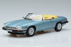 Jaguar XJS V12 Convertible Light Blue Metallic Norev 1:18 182635 Diecast
