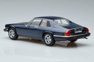 Jaguar XJS V12 Blue Metallic Limited Edition Norev 1:18 182622 Diecast - image 5 of 6