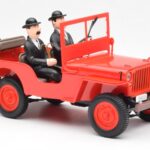 Jeep Willys Tintin 2 Figures UT Models 1:18 180150000 Diecast - image 4 of 6