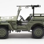 Jeep Willys MB US Army D-Day 1944 Norev 1:18 189016 Diecast - image 4 of 10