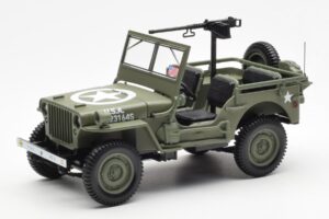 Jeep Willys MB US Army D-Day 1944 Norev 1:18 189016 Diecast