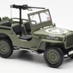 Jeep Willys MB US Army D-Day 1944 Norev 1:18 189016 Diecast - image 8 of 10