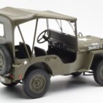 Jeep Willys With Canvas Top UT Models 1:18 180149002 Diecast - image 2 of 6