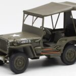Jeep Willys With Canvas Top UT Models 1:18 180149002 Diecast
