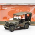 Jeep Willys With Canvas Top UT Models 1:18 180149002 Diecast - image 6 of 6