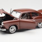 Kaiser Henry J Caribbean Coral Metallic Sun Star 1:18 5101 Diecast - image 2 of 8