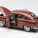 Kaiser Henry J Caribbean Coral Metallic Sun Star 1:18 5101 Diecast - image 5 of 8