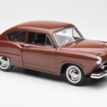 Kaiser Henry J Caribbean Coral Metallic Sun Star 1:18 5101 Diecast - image 6 of 8