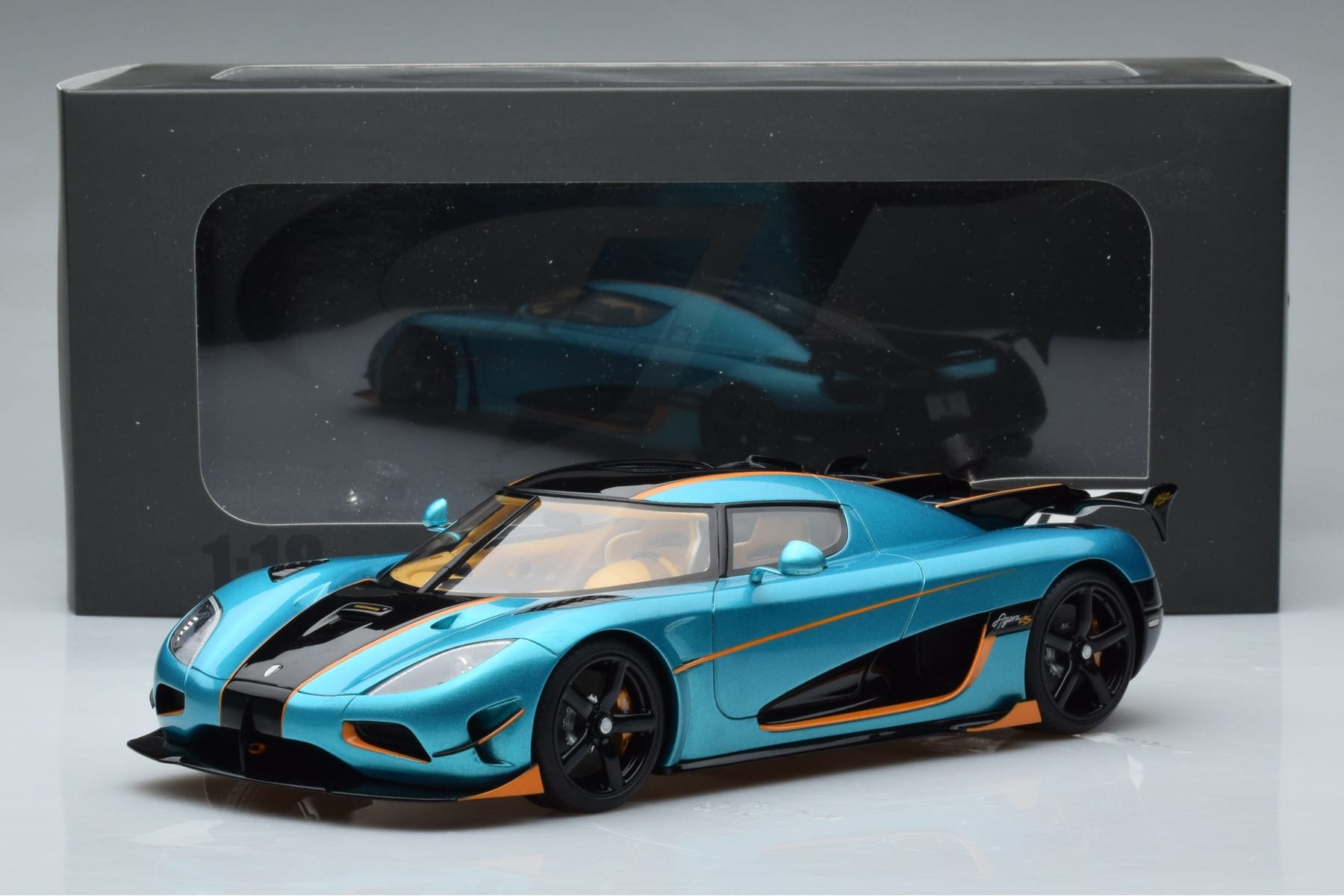 Koenigsegg Agera RSR Blue GT Spirit 1:18 GT390 Resin - image 9 of 9