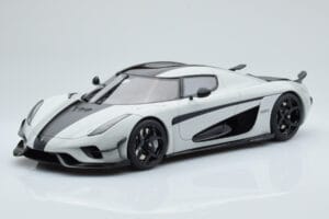 Koenigsegg Regera Gray Asia Exclusive GT Spirit 1:18 CLDC026 Resin