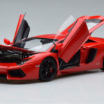 Lamborghini Aventador LP700-4 Andromeda Red AUTOart 1:18 74669 Diecast - image 2 of 10