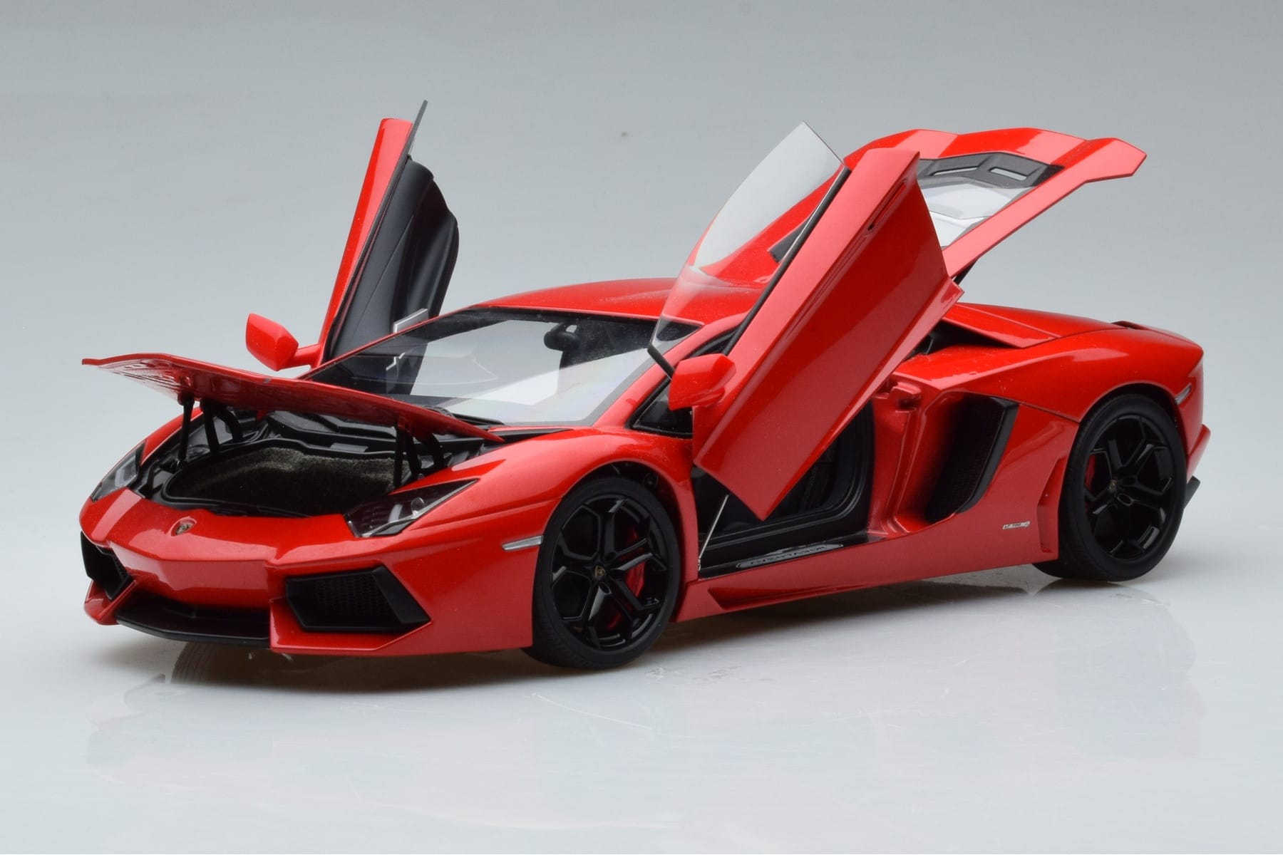 Lamborghini Aventador LP700-4 Andromeda Red AUTOart 1:18 74669 Diecast - image 2 of 10